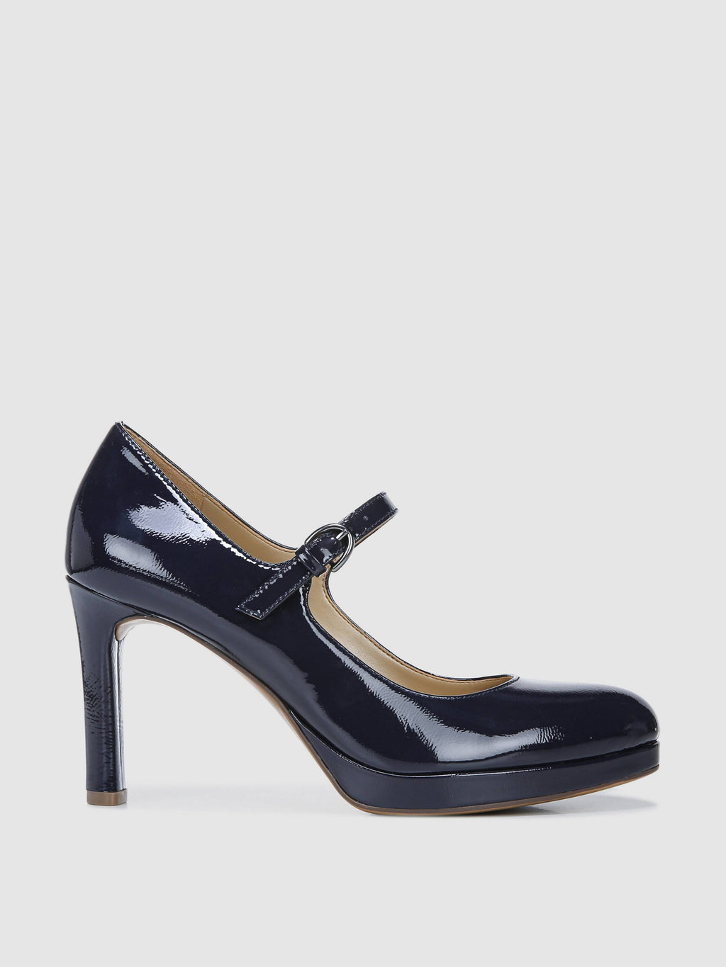 Navy Patent Mary Janes O54181