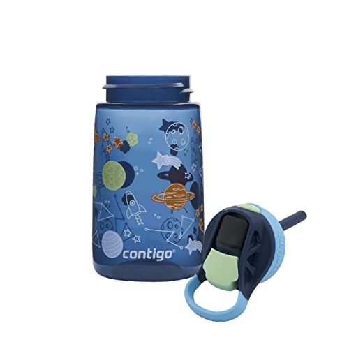 BPA-Free Stainless Steel Kids Water Bottle with Straw S836659