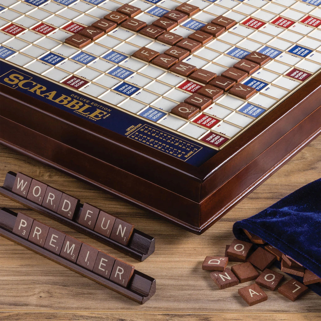 Scrabble Game Wooden Edition W70866