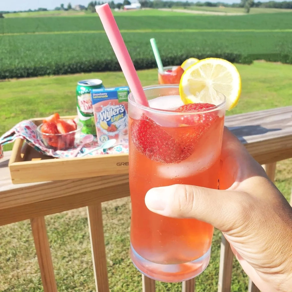 Strawberry Lemonade Sugar-Free Drink Mix Powder Packets 8 Sticks (Pack of 12) E417698