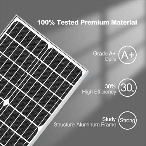 100 Watt 12 Volt Monocrystalline Solar Panel A262