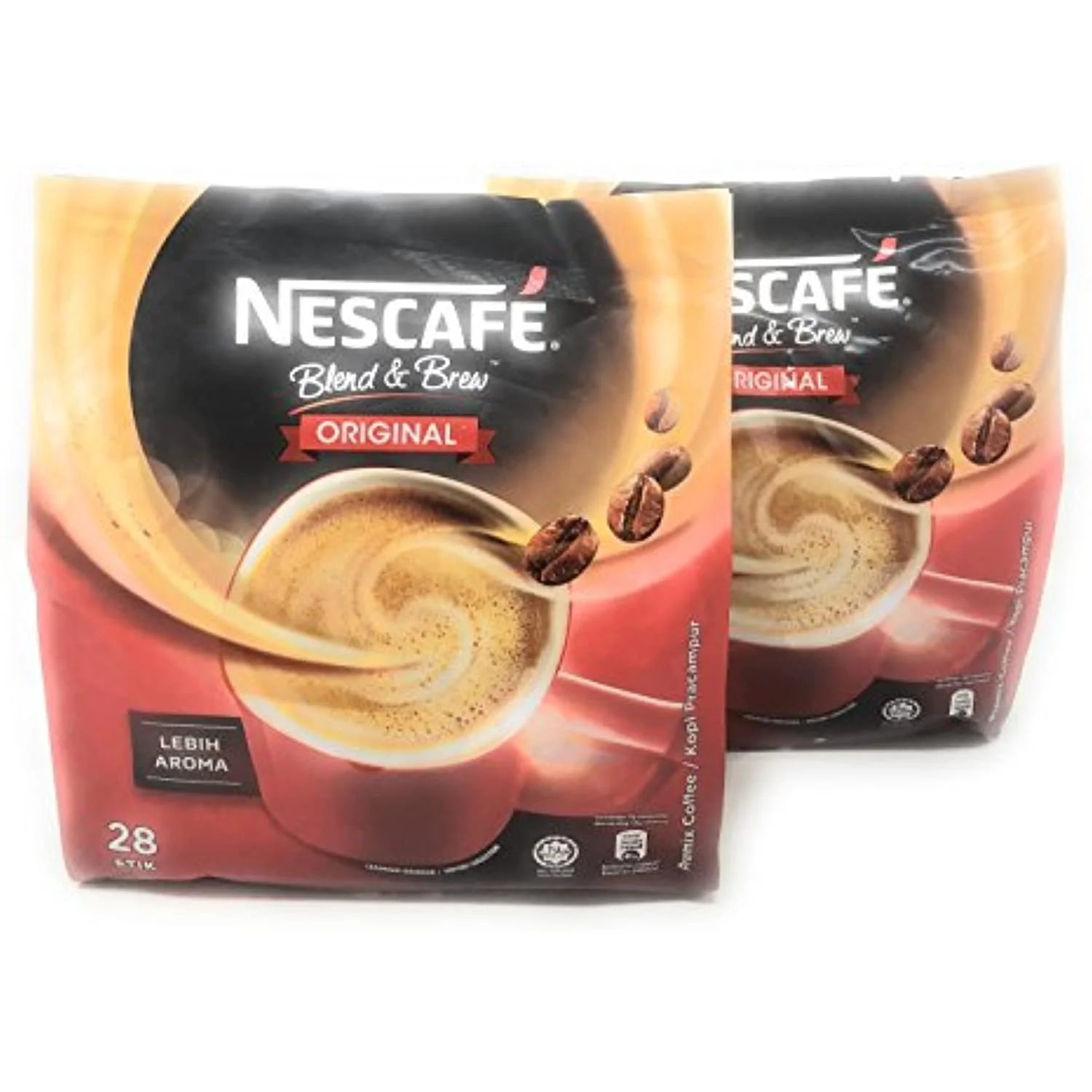 2 Packs 3-In-1 Original Instant Coffee 56 Sticks S27660