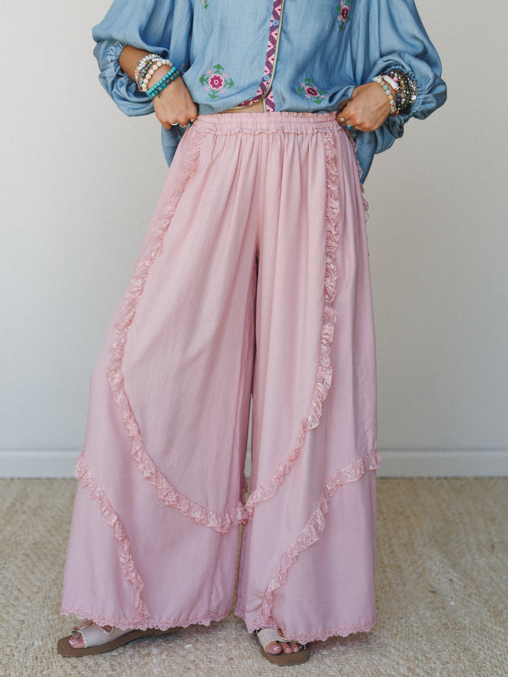 Humble Grace Pant - Pink