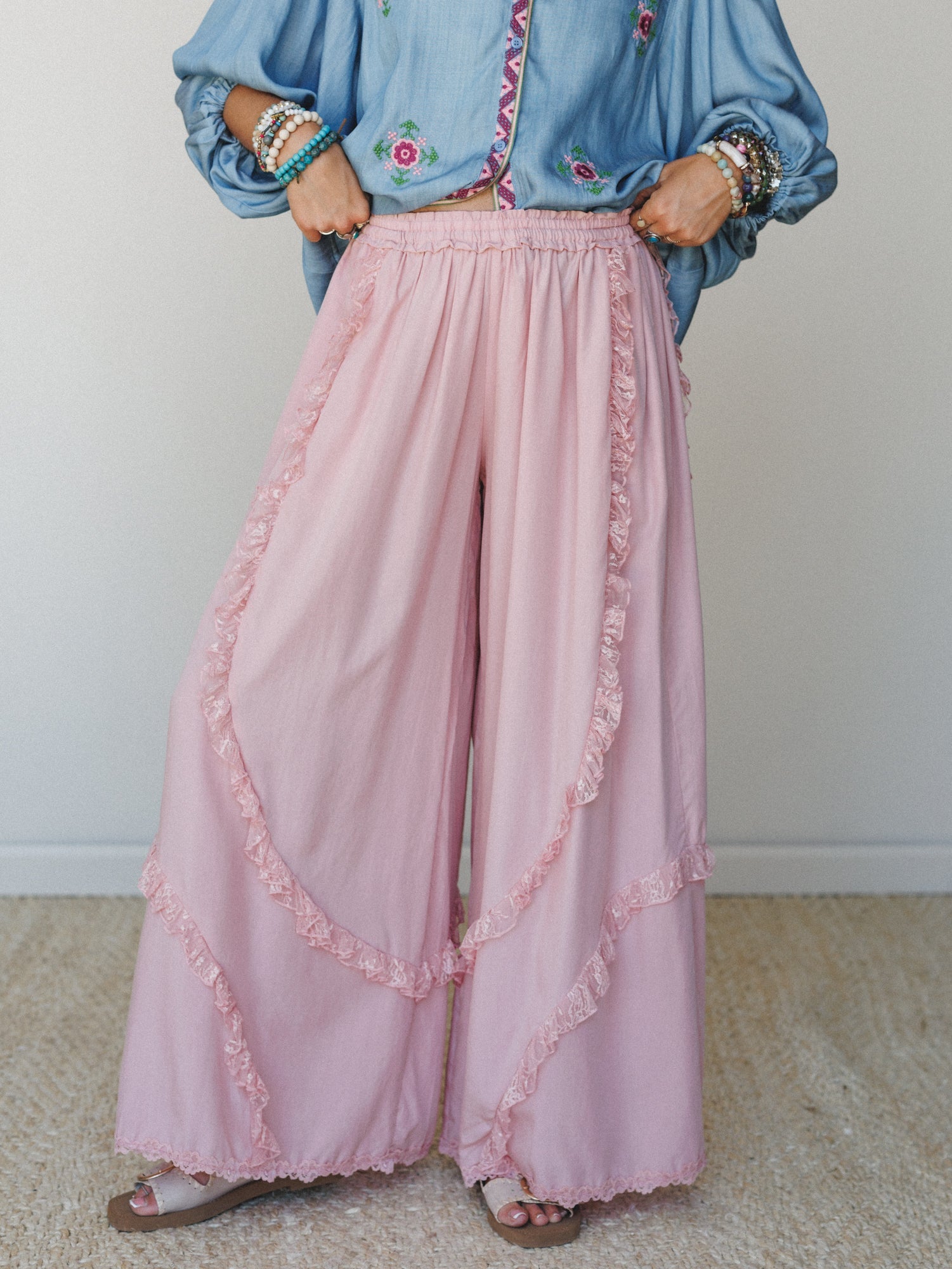 Humble Grace Pant - Pink