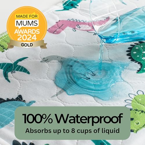 100% Waterproof Non Slip Washable Reusable Mattress Protector F910