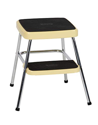 Yellow Steel Step Stool O403