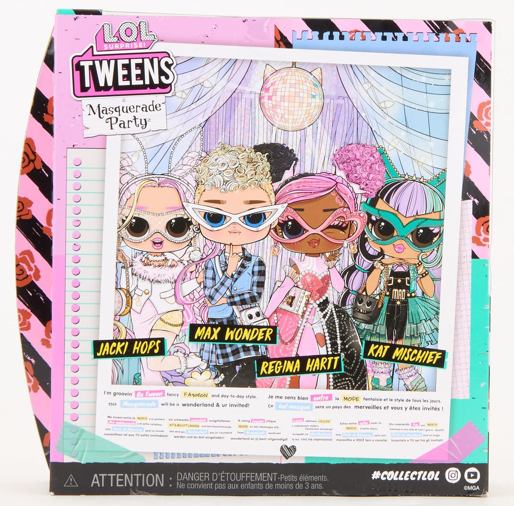 Fashion Doll with 20 Surprises Including Accessories & 2 Pink Outfits D2285