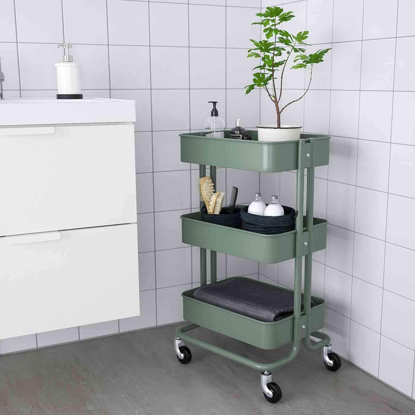 Grey-Green Utility Cart K679