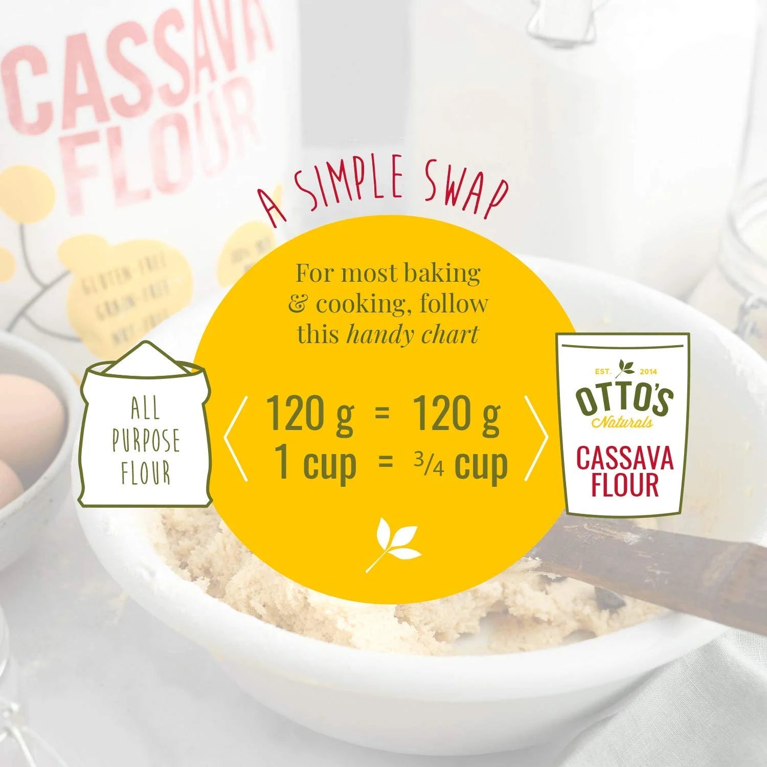 2lb Cassava Flour I369399