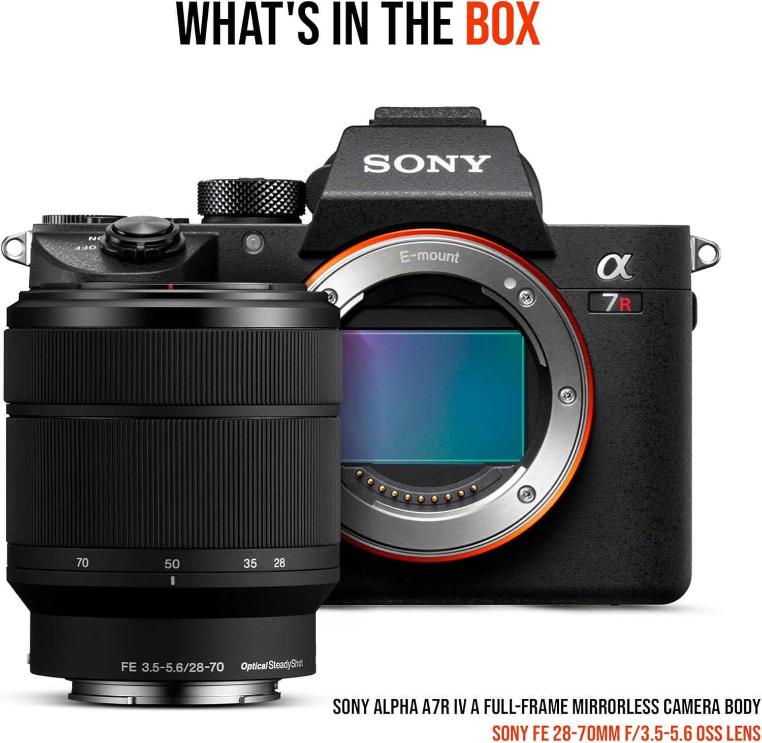 Full-Frame Mirrorless Camera Bundle with 28-70mm Zoom Lens H880281