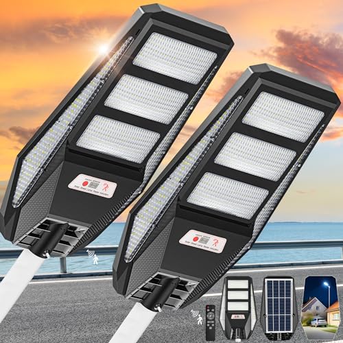 2400W Solar Street Lights Outdoor Waterproof 7000K LED C2752