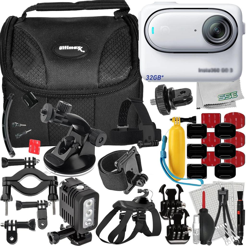 Insta360 GO 3 Action Camera Bundle (32GB) J260