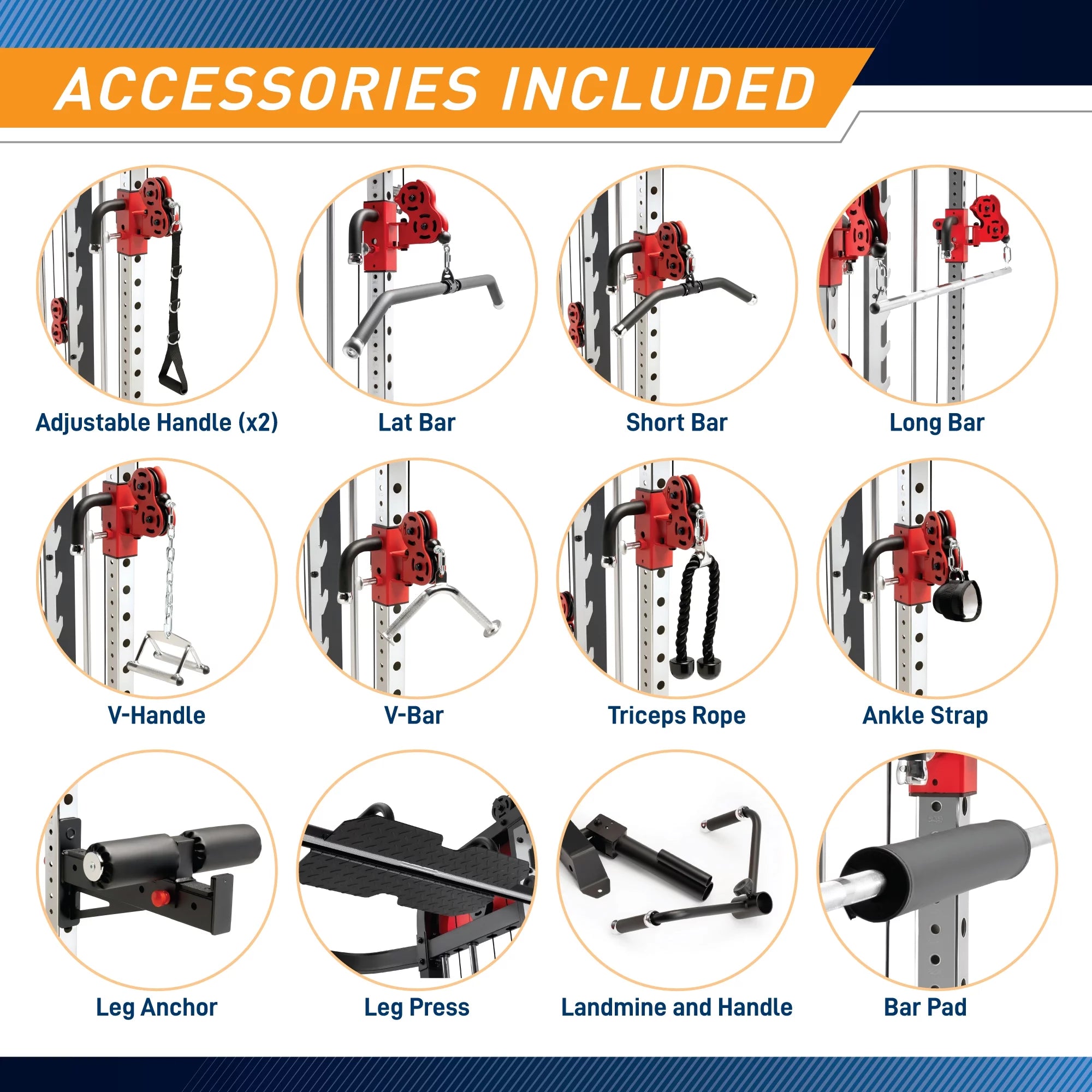 Smith Cage Home Gym System D5875