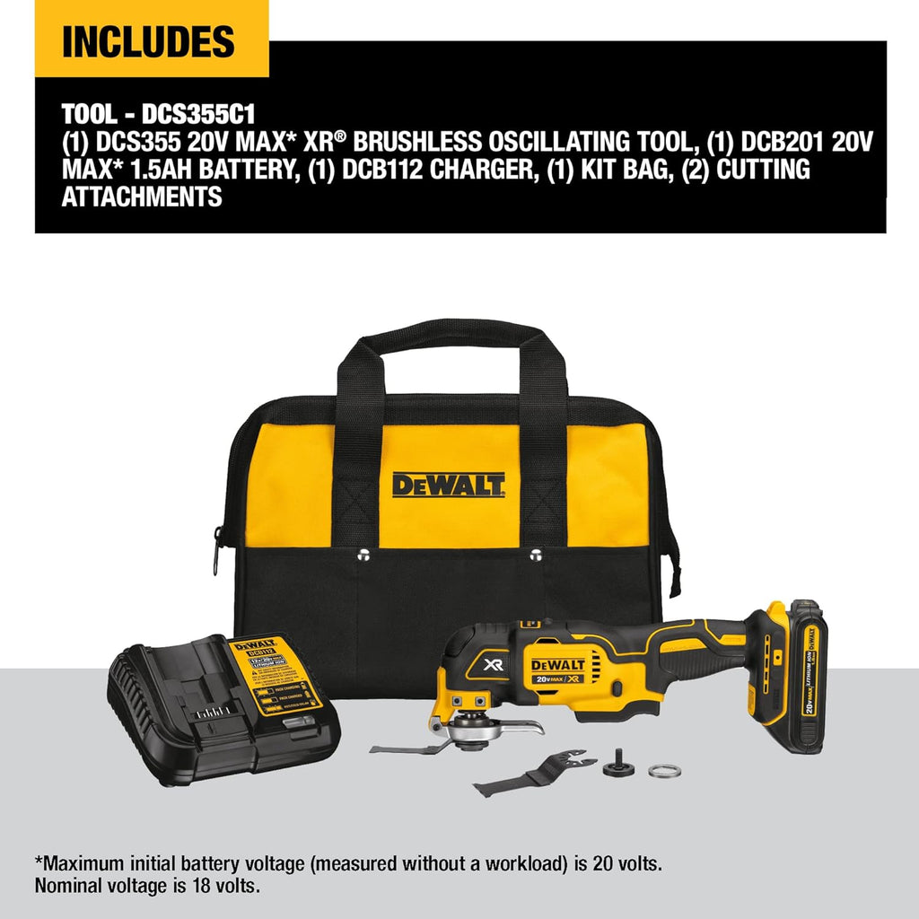 20V Max Brushless Oscillating Tool Kit I480