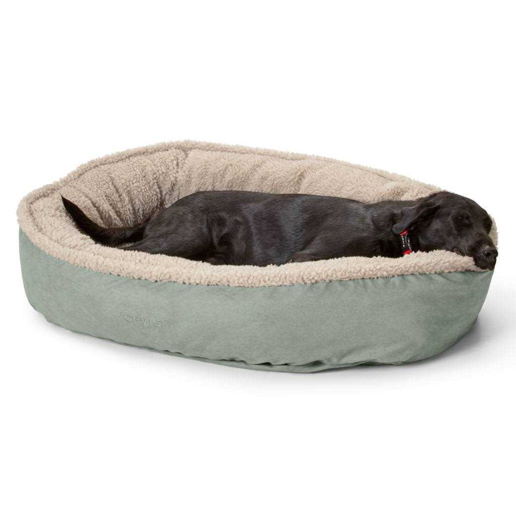 ComfortFill-Eco Wraparound Dog Bed with Fleece H1540