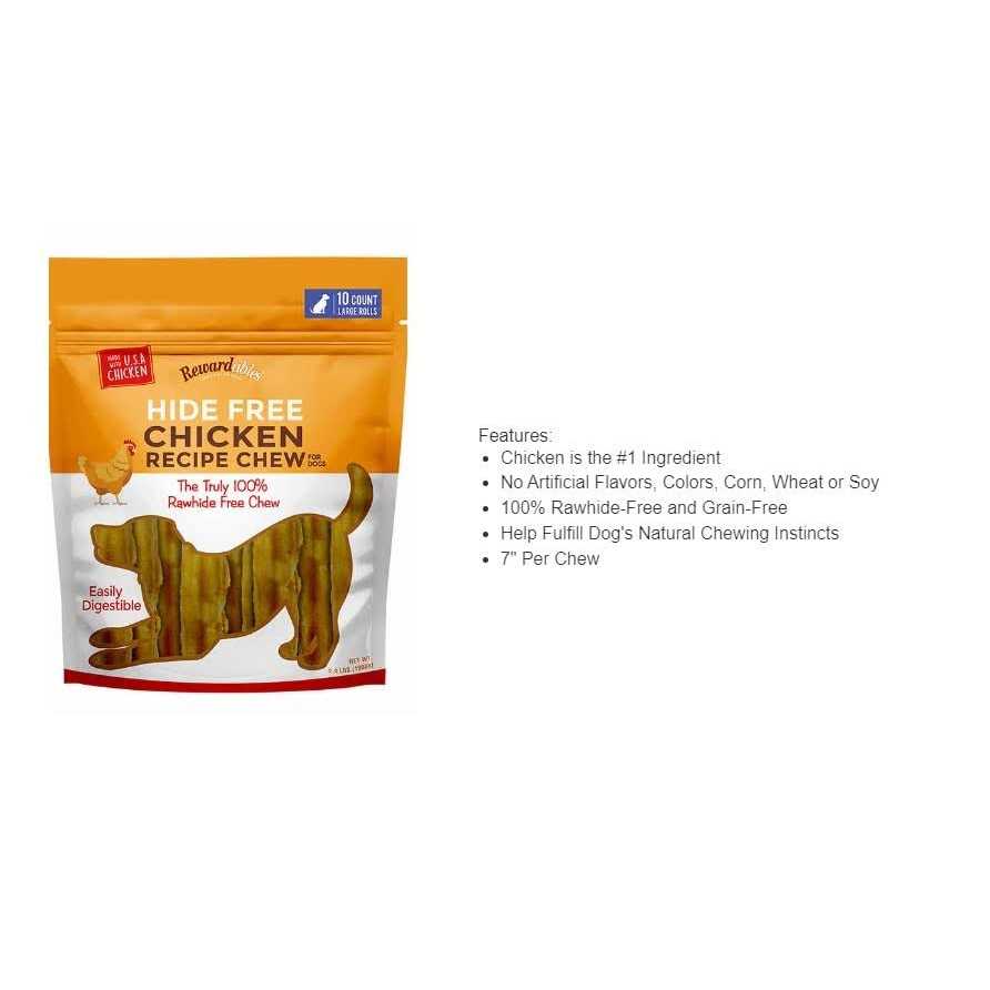 Chicken Recipe Chews W804676