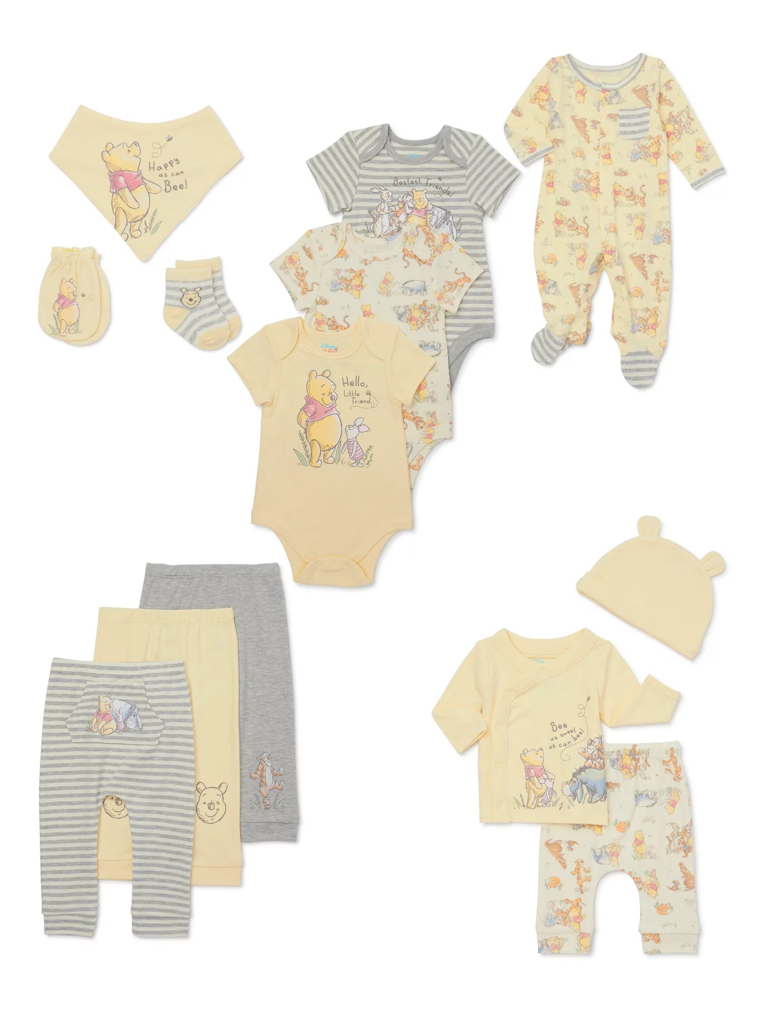 13-Piece Layette Gift Set Bundle, Sizes NB-3/6M R177