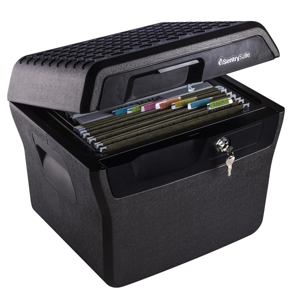 Fire-Resistant File Safe Box with Key Lock 0.66 Cu. ft. K985