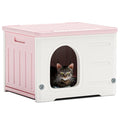 Plastic Cat House (Green) S680798