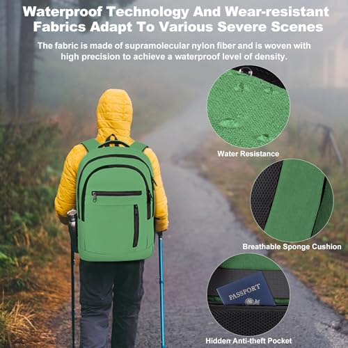17.3 inch Anti Theft Waterproof Laptop Backpack, Blue I7288