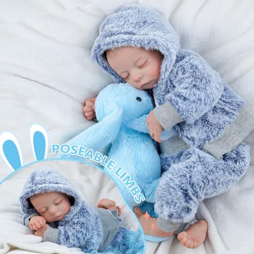 17-Inch Silicone Full Body Reborn Baby Doll N24801