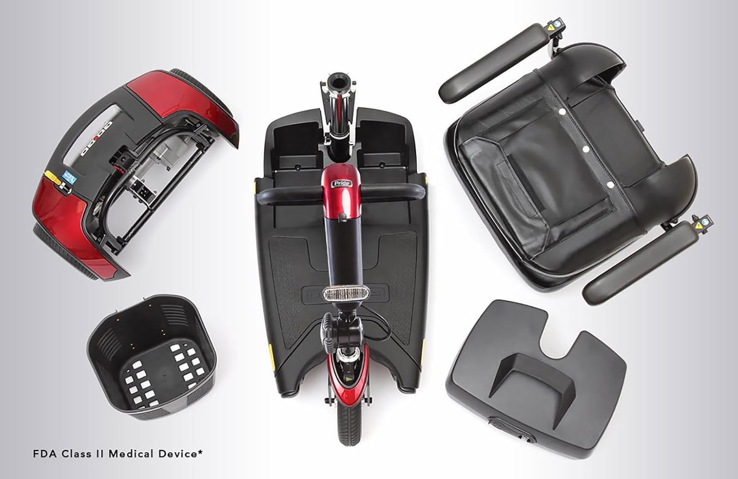 4-Wheel Mobility Scooter, 325 lb. Weight Capacity K484
