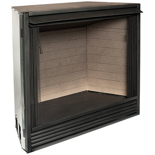 Dual Fuel Ventless Gas Firebox Insert with Mantle Q3089