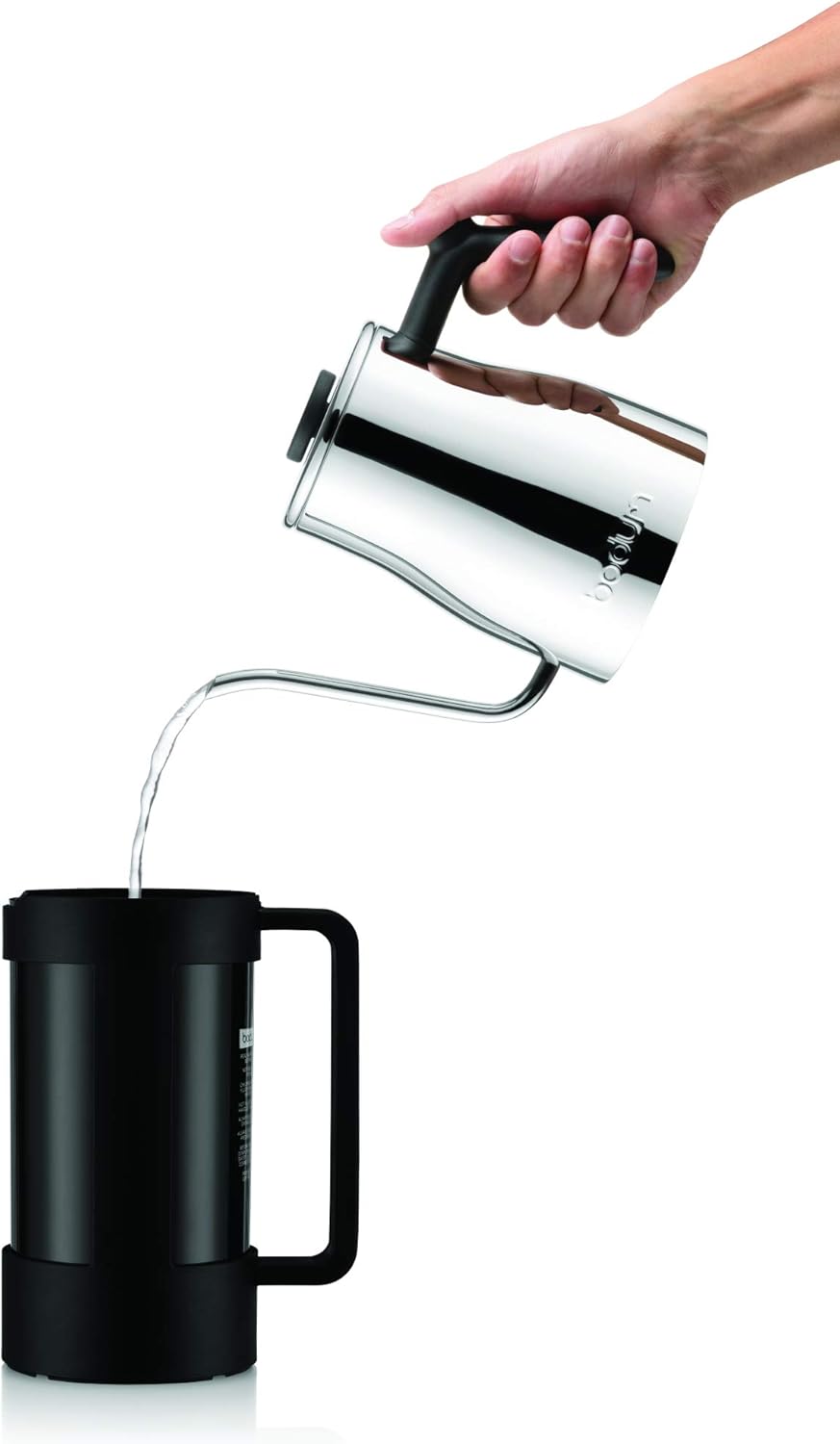 Black 34 Ounce French Press Coffee Maker Q9848