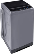 1.6 Cu.ft Portable Washing Machine, 11lbs Capacity Fully Automatic Compact Washer with Wheels, Magnetic Gray M1716