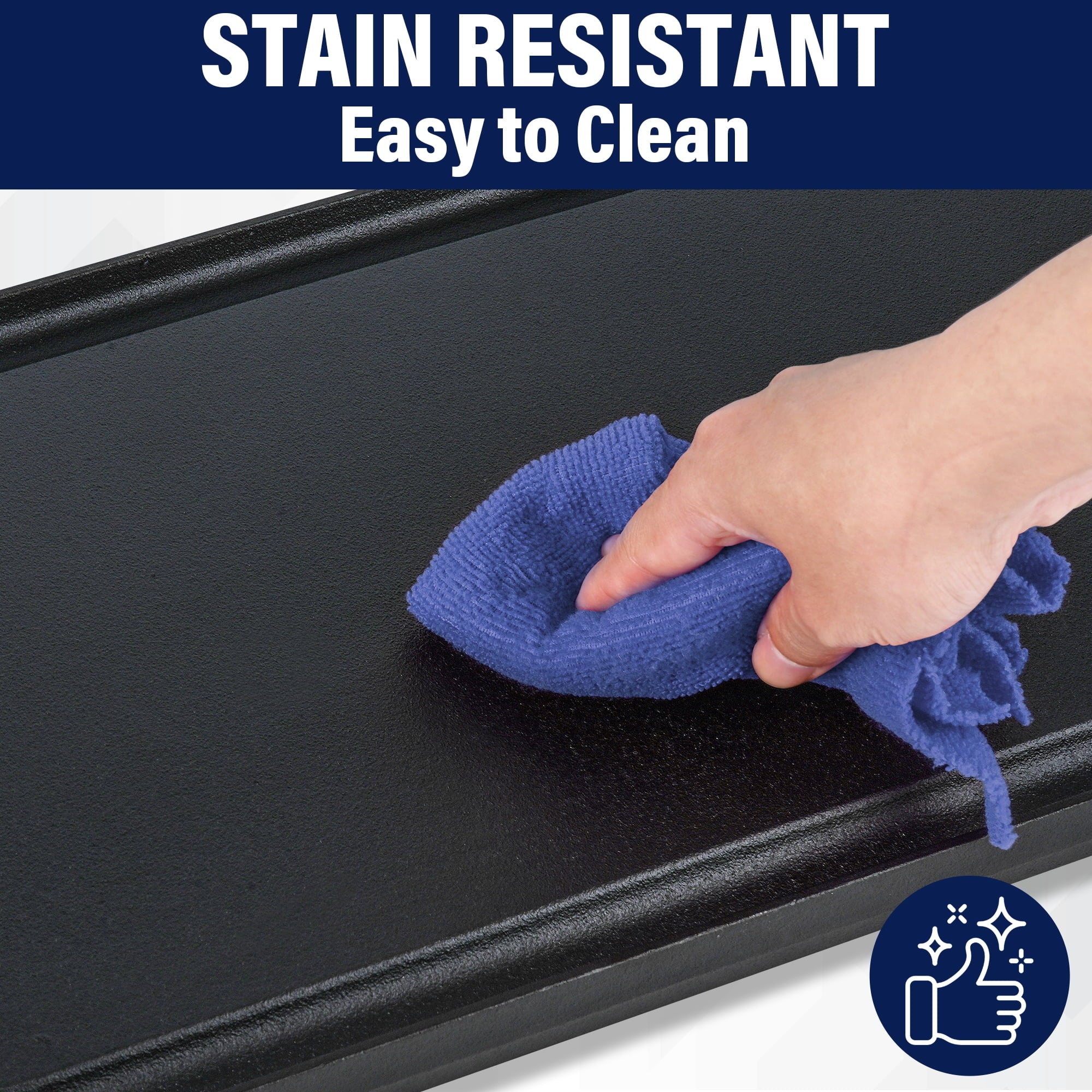 Preseasoned Cast Iron Reversible Griddle Plate Pan A451099