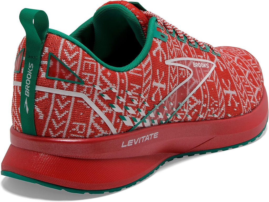 Red/White/Green Neutral Running Shoe D8042
