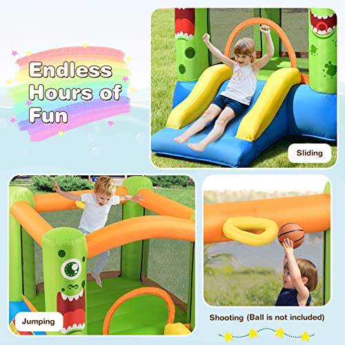 Inflatable Bounce House with Slide E6494