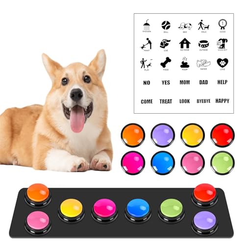 4-Pack Talking Pet Buttons A94784