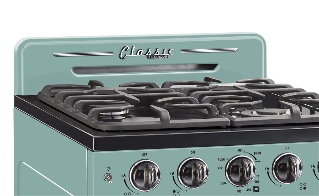 24" 2.9 cu/ft Freestanding Gas Range with Convection Oven and Sealed Burners A7265