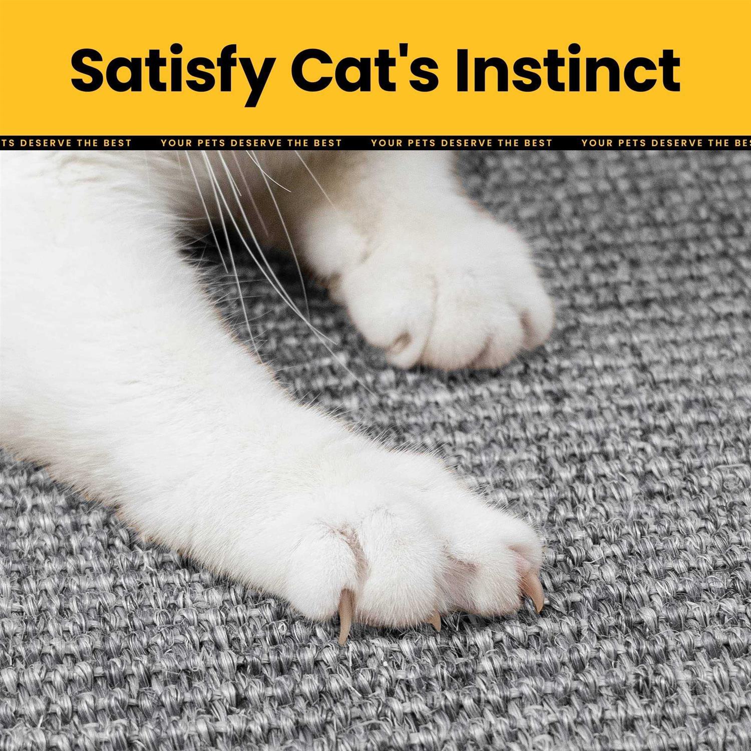 Natural Sisal Cat Scratcher Mat Y65712