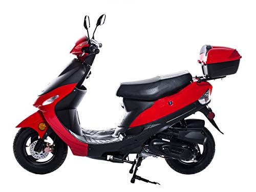 Red Gas Powered Scooter E507