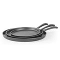 3-Piece Pre-seasoned Cast Iron Griddle Pan Set V9355