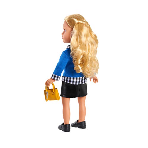 18-Inch Hand Painted Doll with Blonde Hair and Blue Eyes C75096