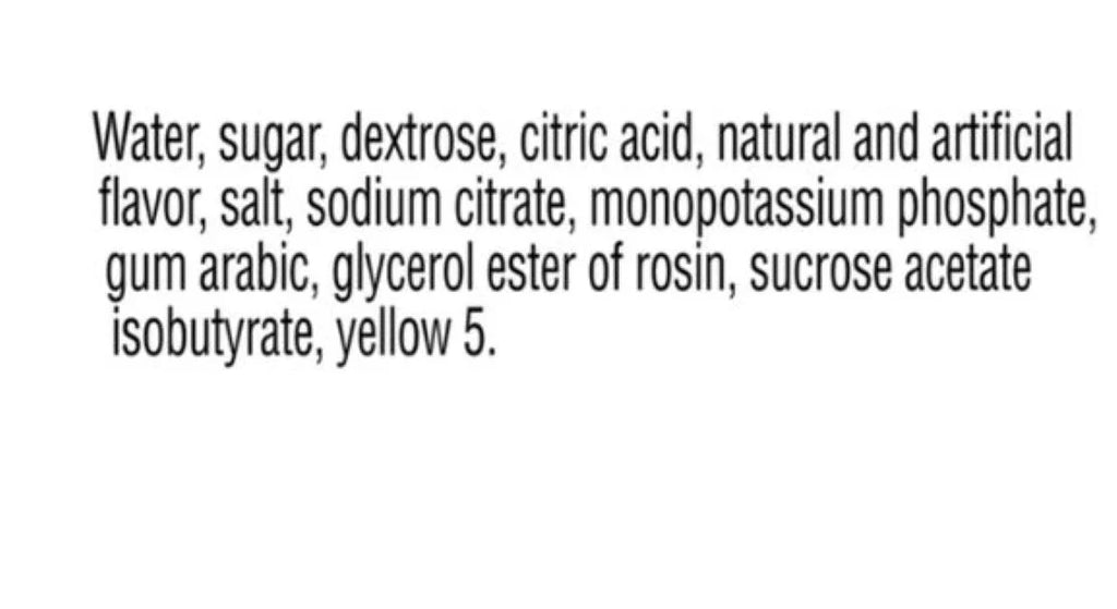 Lemonade Sports Drink, 28 oz Bottle, Quantity of 2 H187665