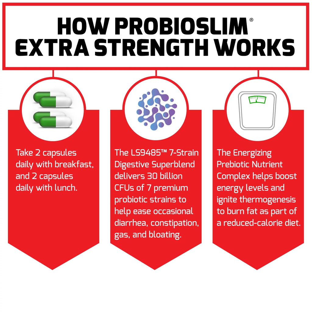 Probiotic Supplement, 30 Billion CFUs, 120 Capsules J10420