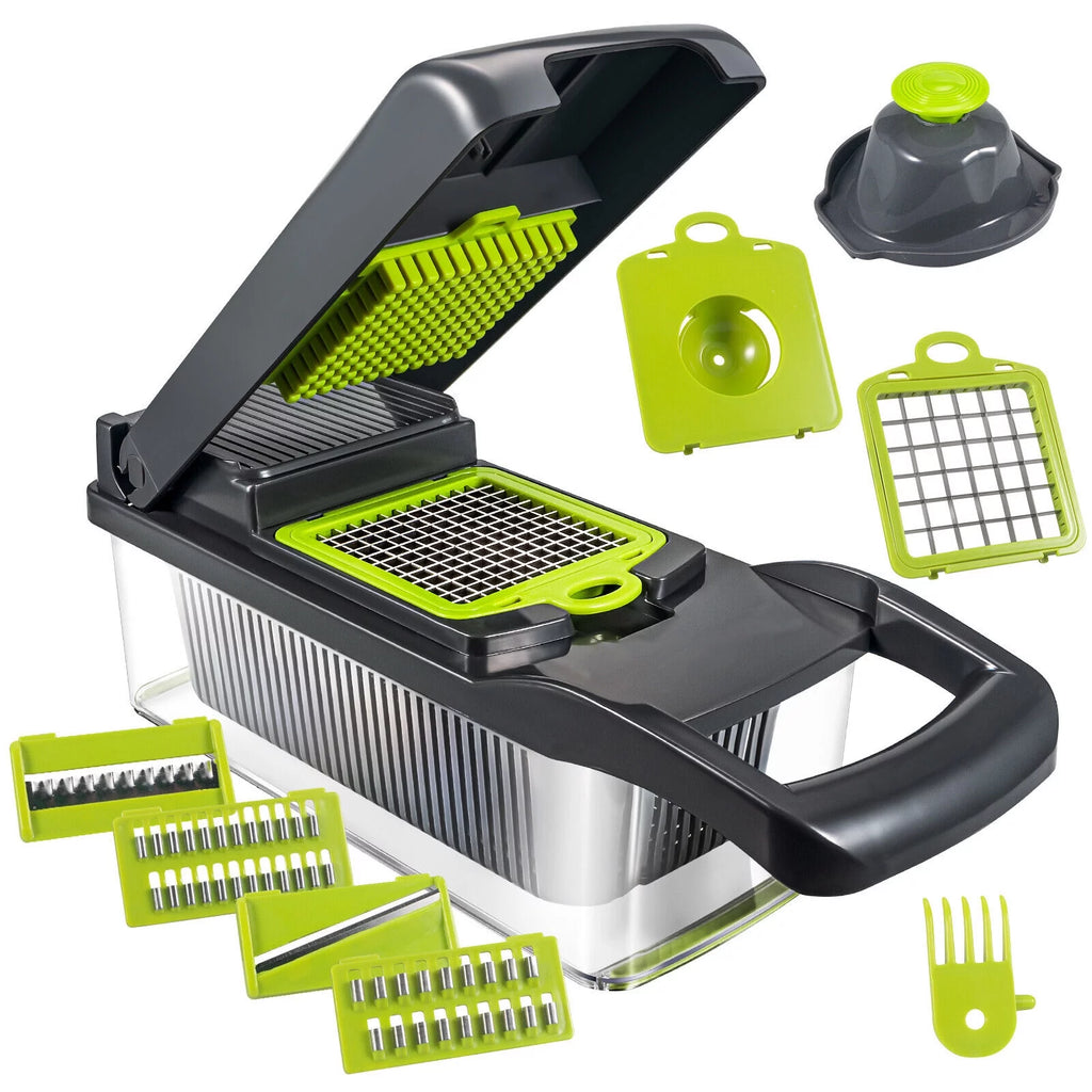 Vegetable Chopper Mandoline Slicer Food Dicer with Container J286
