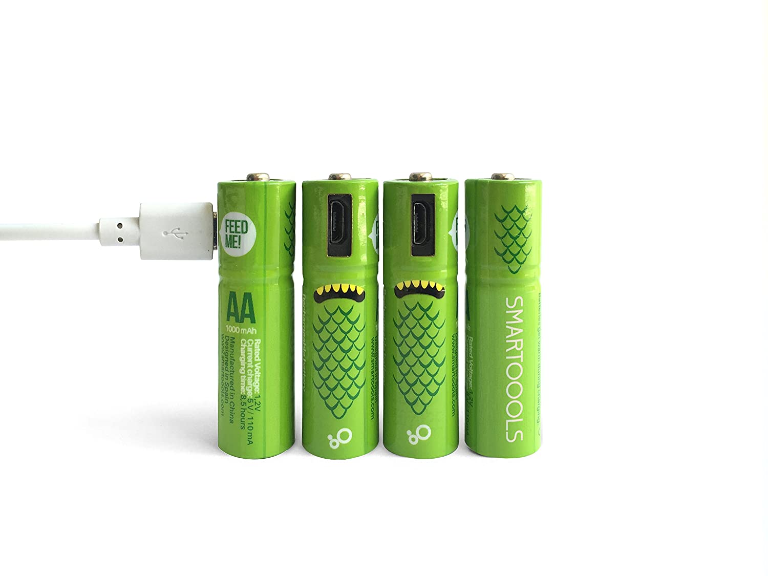 AA USB Rechargeable Micro Battery (4 Pack) Q626705
