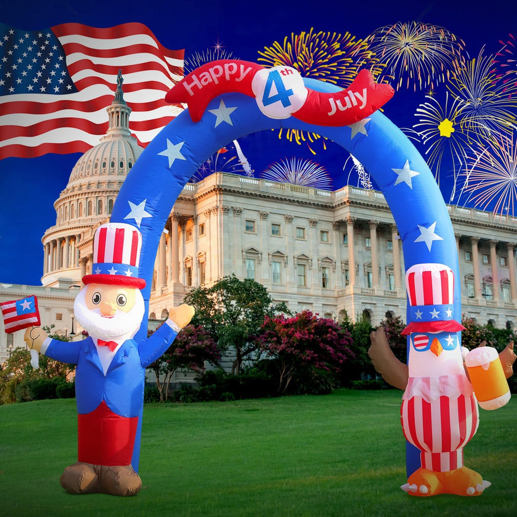 9 FT Inflatable Outdoor Decoration with LED Lights H483126