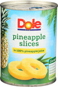 Pineapple Slices in 100% Pineapple Juice 20 oz (Pack of 12) B5851