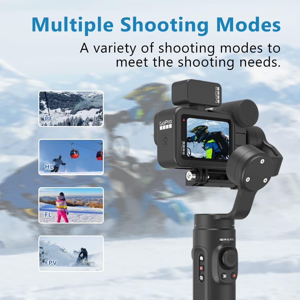 3-Axis Handheld Gimbal Stabilizer for Action Cameras A809