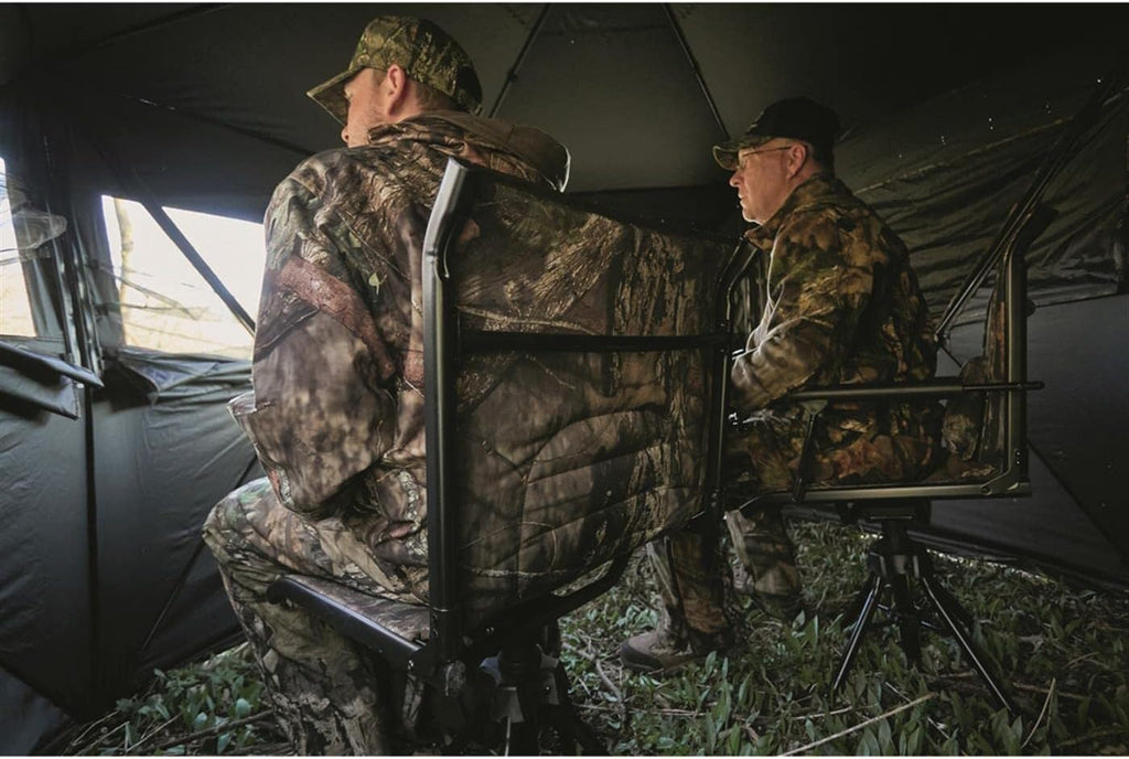 Camo Hunting Blind Chair with Padded Cushion A4589