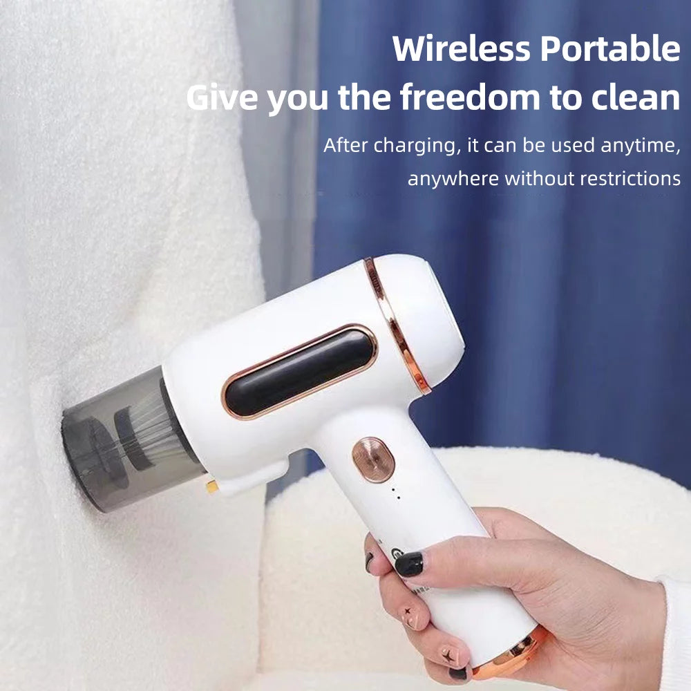 Wireless Household Mite Removal Machine 7200PA 120W Double Vacuum Cleaner UV Lamp W7775