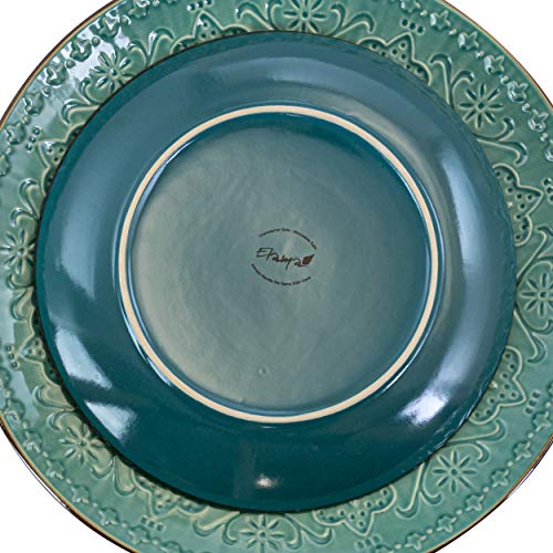 16 Piece Stoneware Dinnerware Dish Set M9023