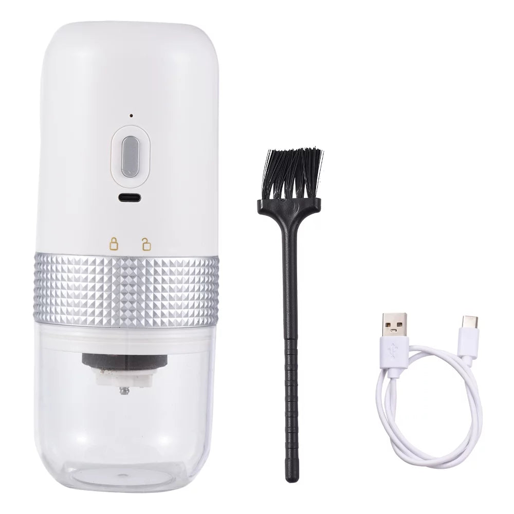 Portable Electric Burr Coffee Grinder with Ceramic Grinding Core D612