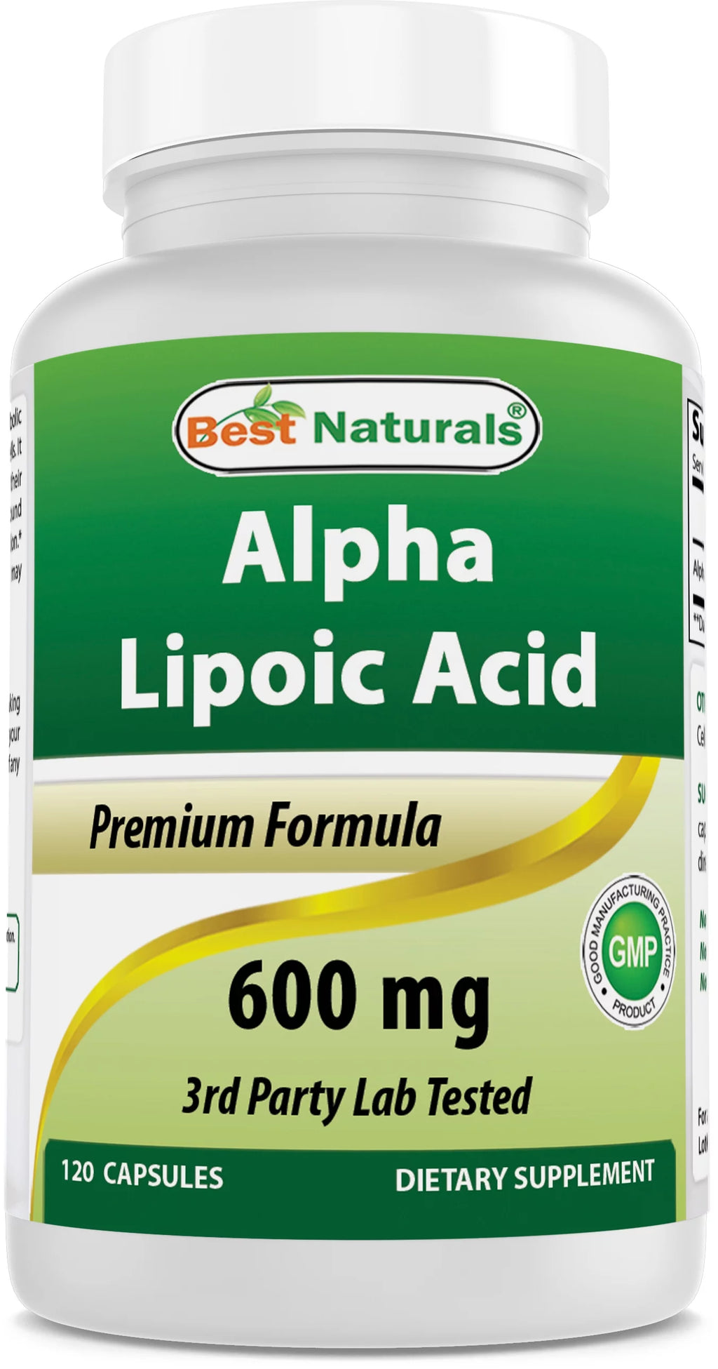 Alpha Lipoic Acid 600 mg 120 Capsules Y86096